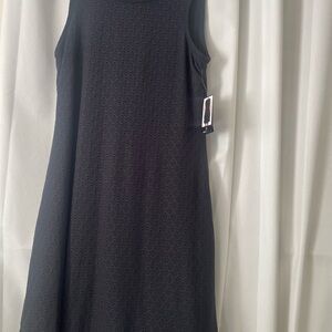 RONNY NICOLE Elegant Black Sleeveless Dress